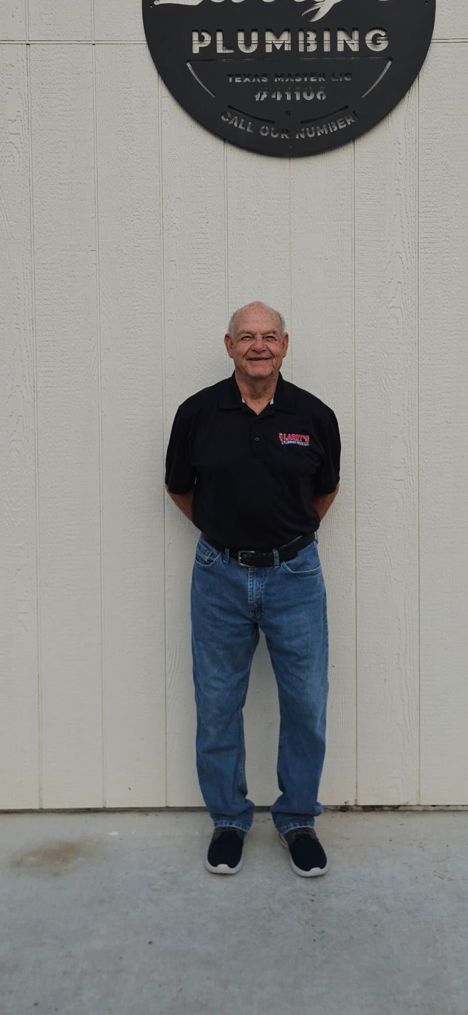Larry — Founder of Larry's Plumbing, Est. 1970