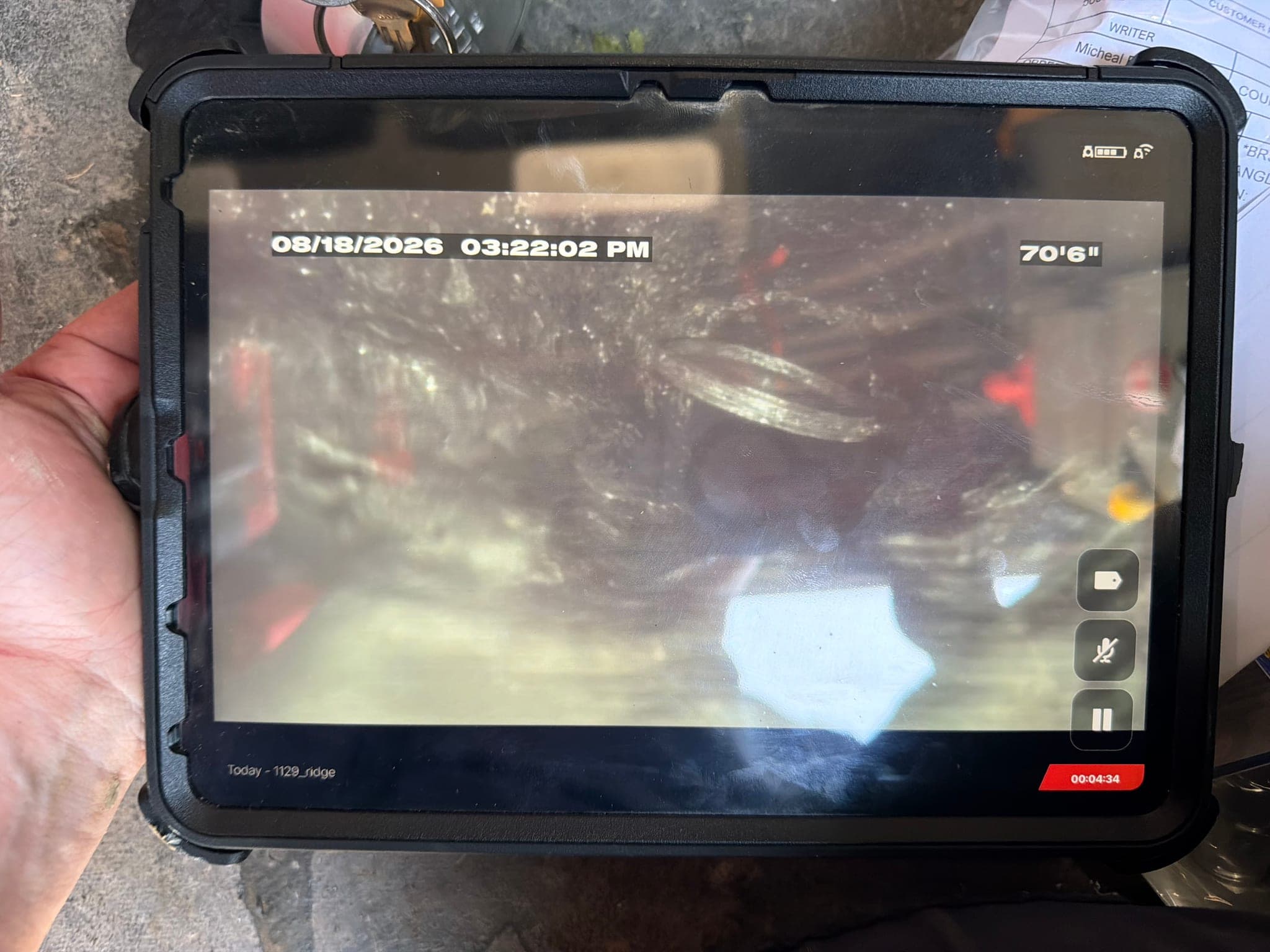 Main Line Sewer Clearing with Power-Jet and Camera Evaluation in Rockwall, TX
