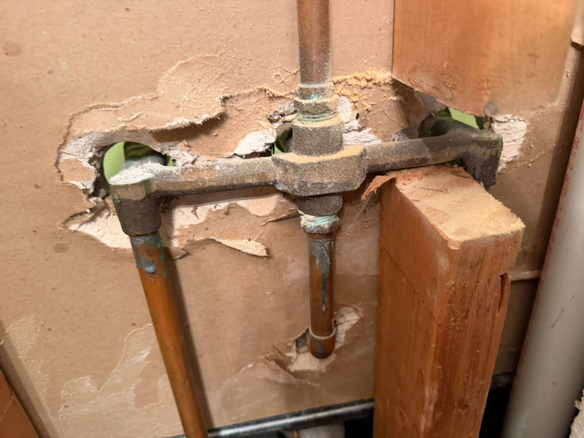 Tub Shower Valve Replacement with Faucet Install in Duncanville, TX