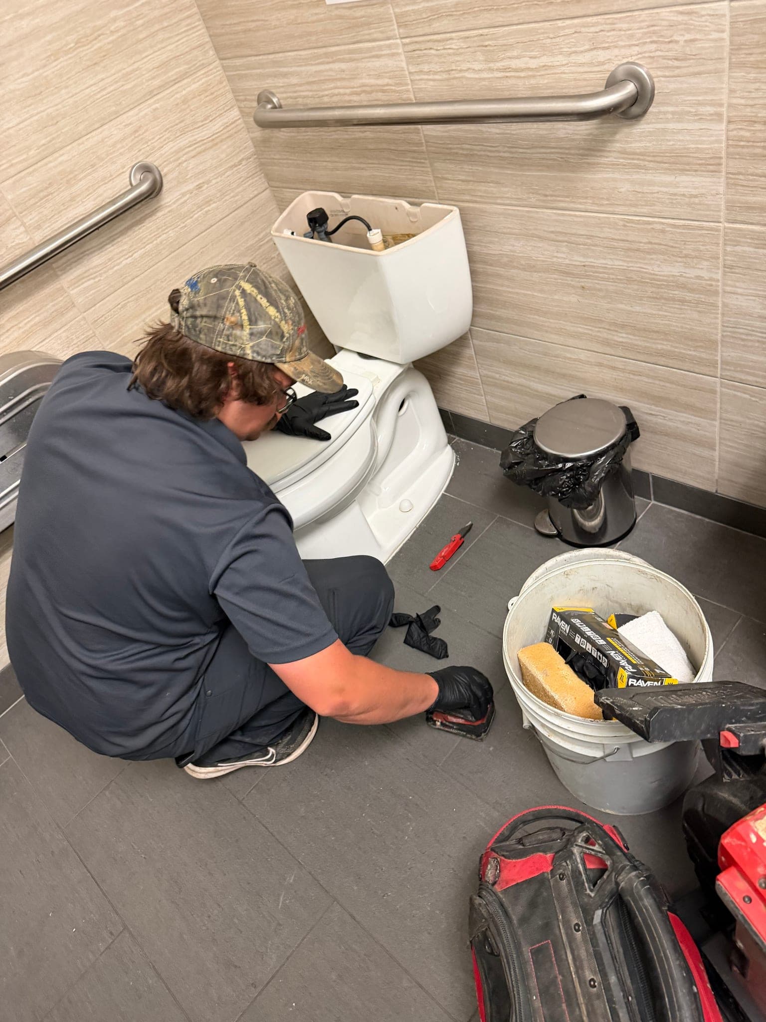 Toilet Pull and Main Line Video Inspection in Plano, TX