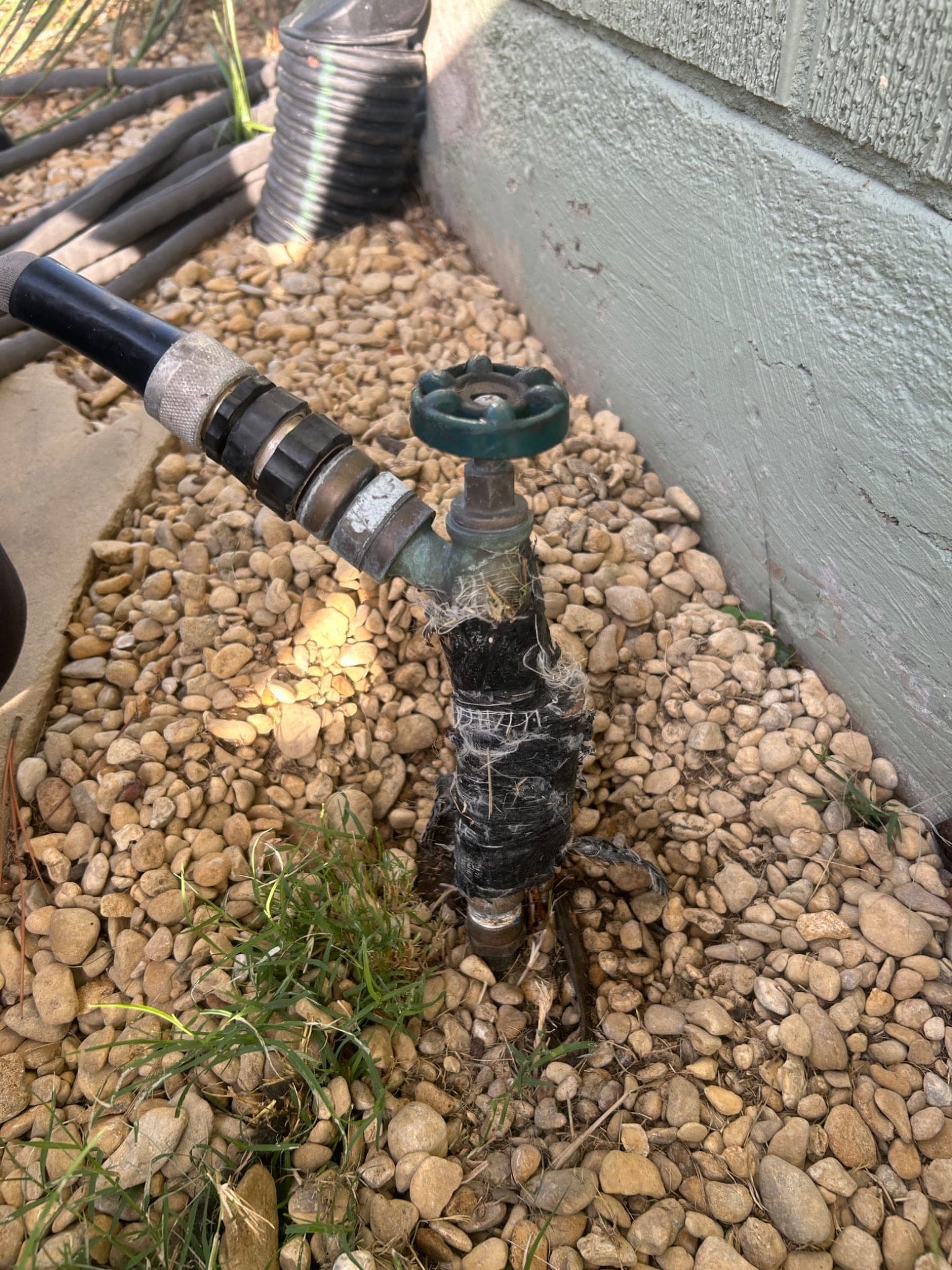 Exterior Brass Hose Bib Replacement in Royse City, TX