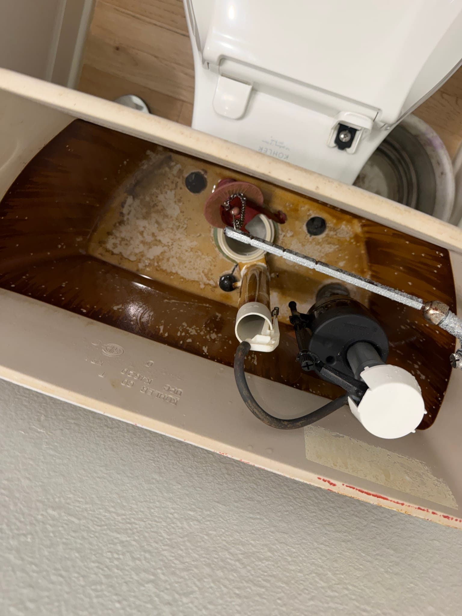 Toilet Partial Tank Rebuild and Lavatory Cartridge Replacement in Irving, TX