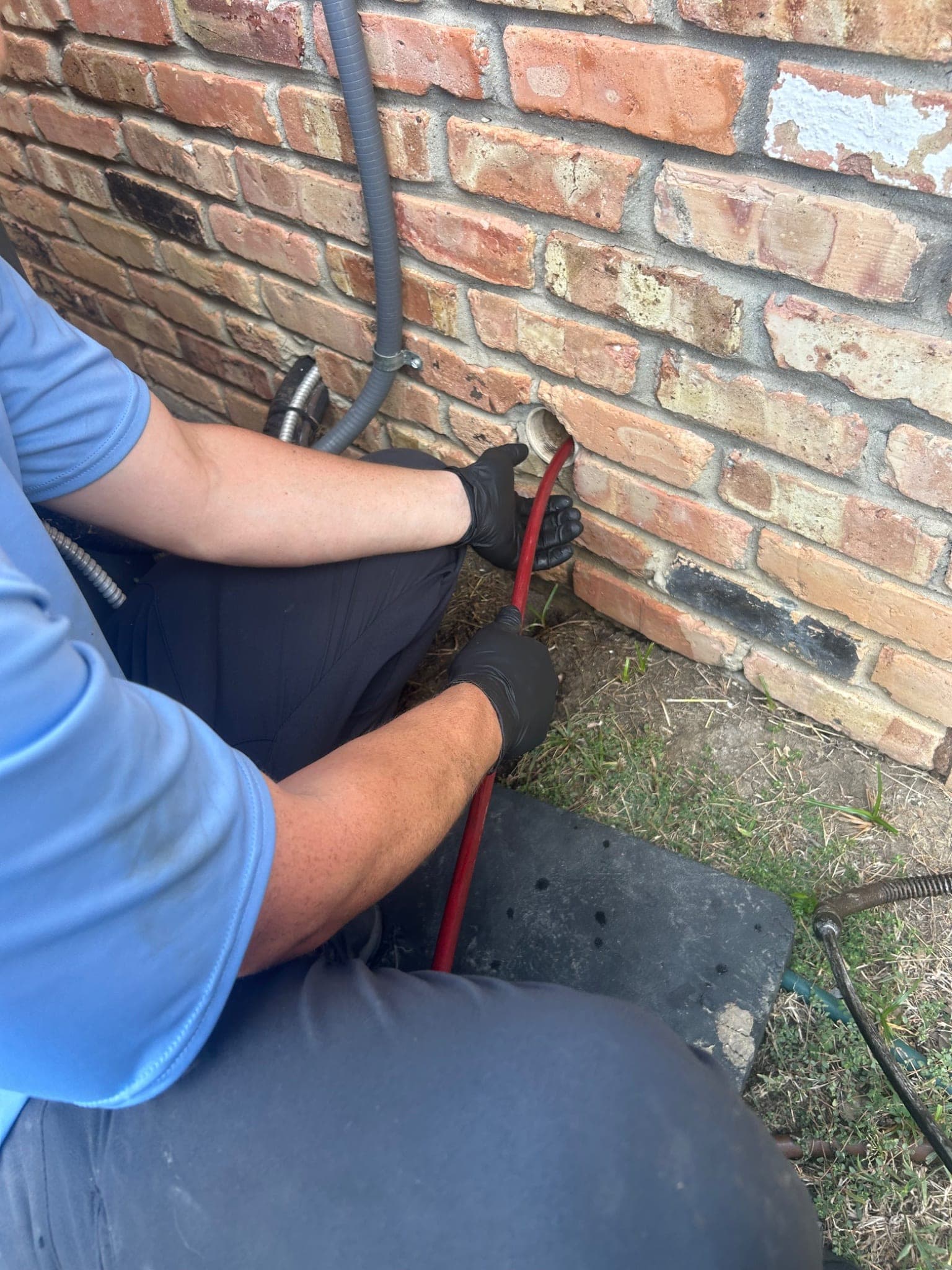 Branch Line Drain Cleaning with Camera Inspection in Heath, TX
