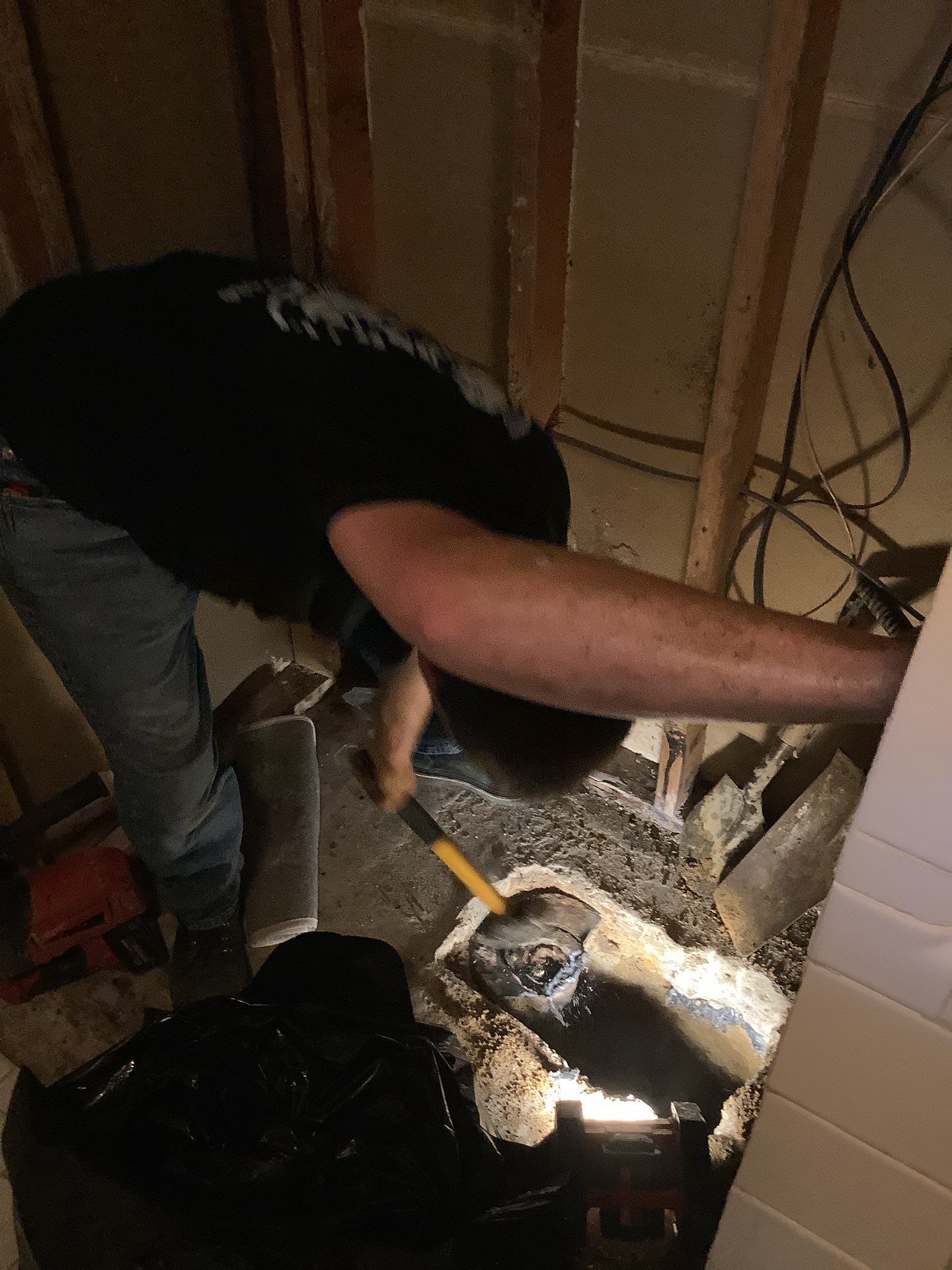 Larry’s Plumbing in Dallas, Texas: Cast Iron Drain Replacement and Shower Valve Installation for Greg